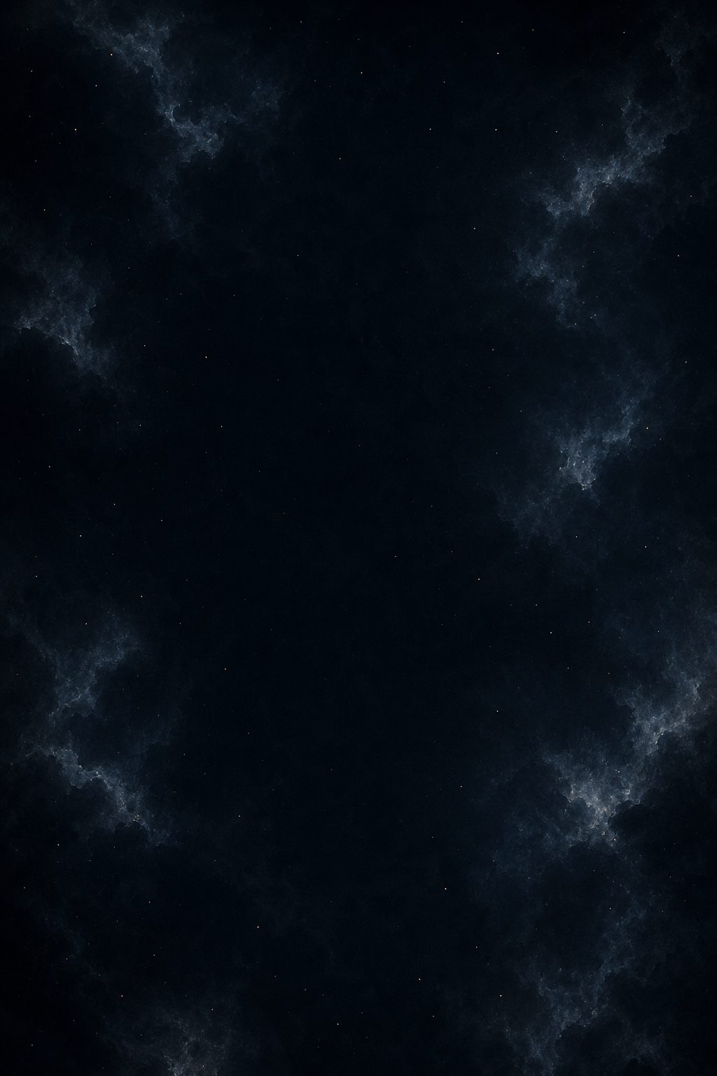 Deep blue night sky