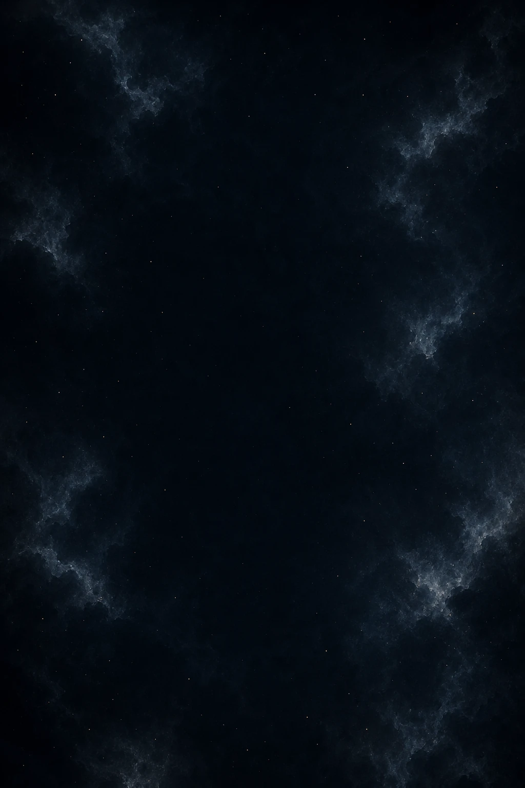 Deep blue night sky